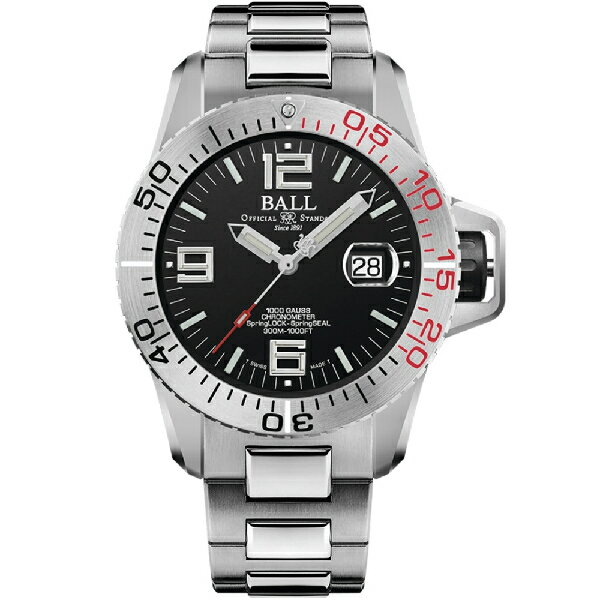 B3 BALL 波爾錶】 (DM3200A-S1C-BK) Engineer Hydrocarbon EOD 機械潛水錶 / 黑麵 42mm｜樂天全館特惠中★指定刷卡回饋10%