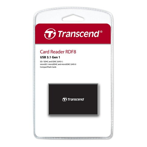Transcend 創見 USB 3.1 多功能讀卡機 RDF8 原廠公司貨 讀卡機 USB3.1 F8【APP下單最高22%點數回饋】 3