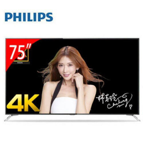 PHILIPS飛利浦 75吋 4K LED 智慧型電視 75PUH7101