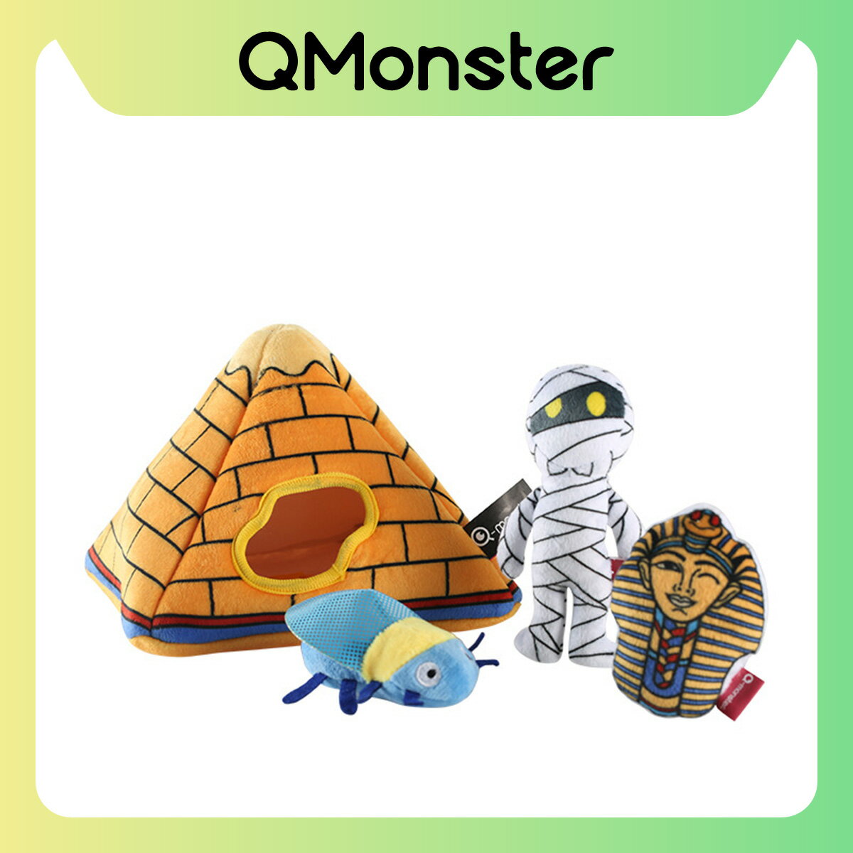 【Q-MONSTER】掏掏益智玩具系列｜金字塔 狗玩具 狗益智玩具 寵物玩具 益智玩具 Q MONSTER