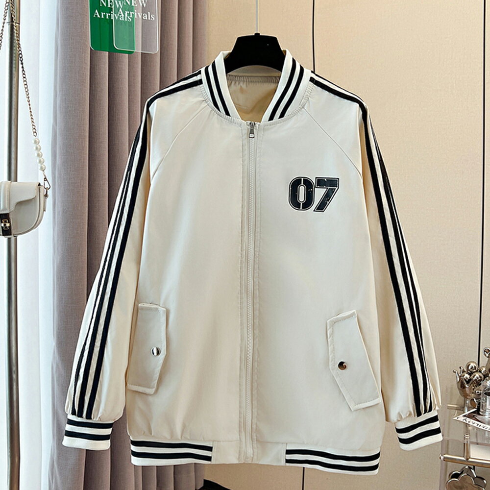 ＊ORead＊復古拼接棒球服外套(2色S~2XL)