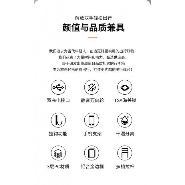多24寸密碼行李箱印logo旅行箱18寸拉桿箱鋁框20寸登機箱 W33W | 思樂小舖 | 樂天市場Rakuten
