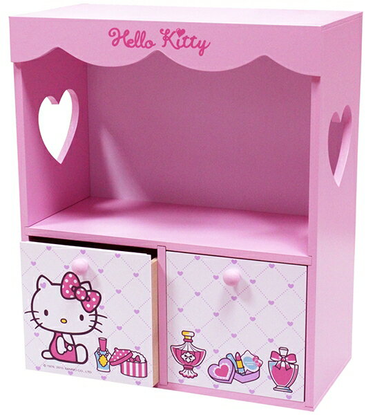 【震撼精品百貨】Hello Kitty 凱蒂貓 HELLO KITTY花邊收納櫃*52569 震撼日式精品百貨