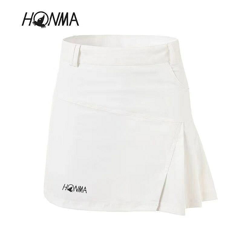 【 高爾夫裙子】韓版裙子 運動裙 百搭裙 Honma新款高爾夫女裝短裙素色時尚簡潔防走光緊身顯瘦運動女褲裙
