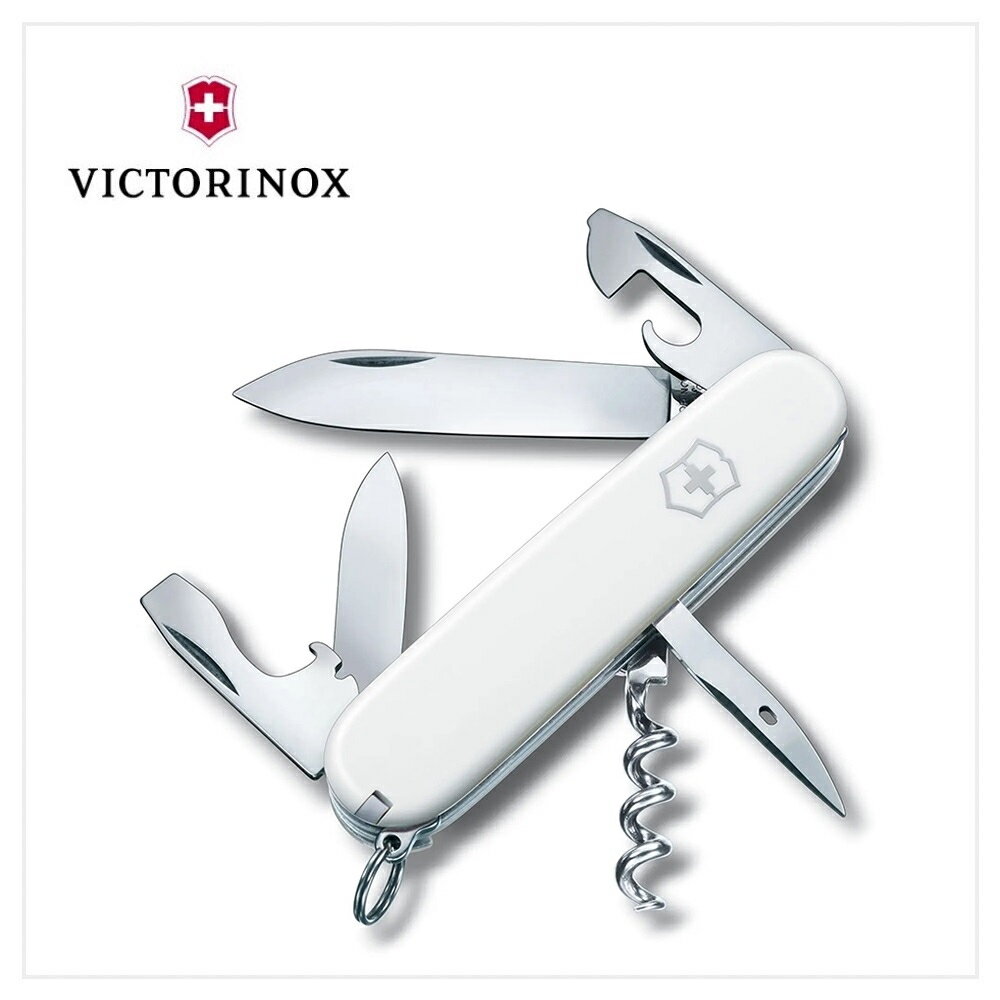 VICTORINOX 瑞士維氏 瑞士刀 Spartan 12用 91mm 白 1.3603.7