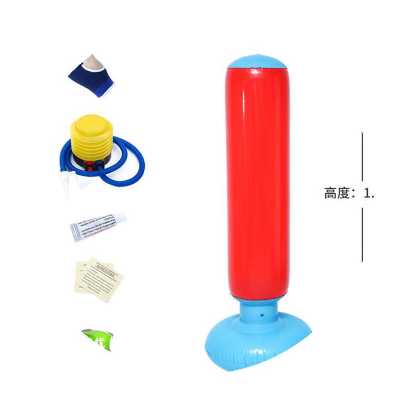 充氣沙包 拳擊沙袋立式 身玩具家用充氣沙包跆拳道散打訓練器材『XY18970』