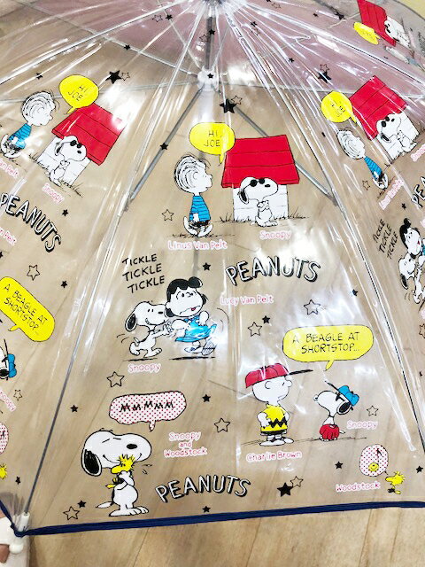 【震撼精品百貨】史奴比Peanuts Snoopy SNOOPY透明兒童直立傘(45CM)#48919 震撼日式精品百貨