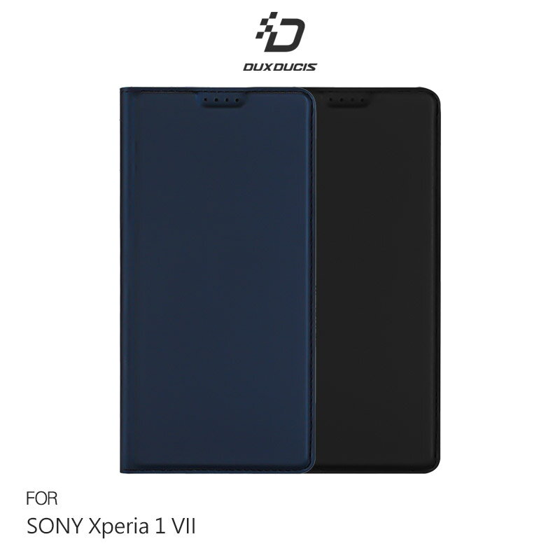 DUX DUCIS SONY Xperia 1 VII SKIN Pro 皮套 側翻皮套 插卡 可立 保護套 手機套 膚感皮套