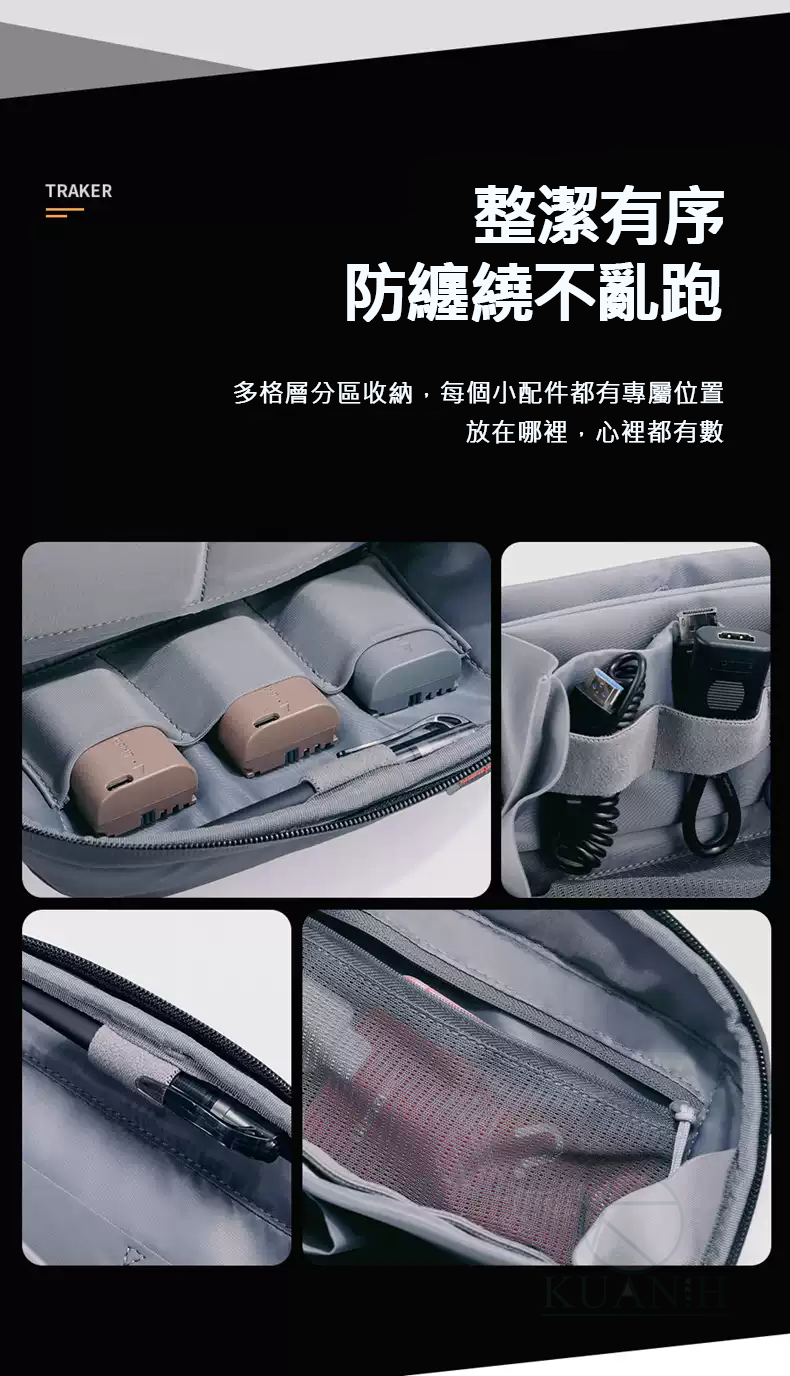 Ulanzi BP06/BP07 城市旅行者收納包 2L/2.5L 旅行包 旅行收納包 可手提 肩背 防潑水 肩背 側背｜領券最高折$220 4