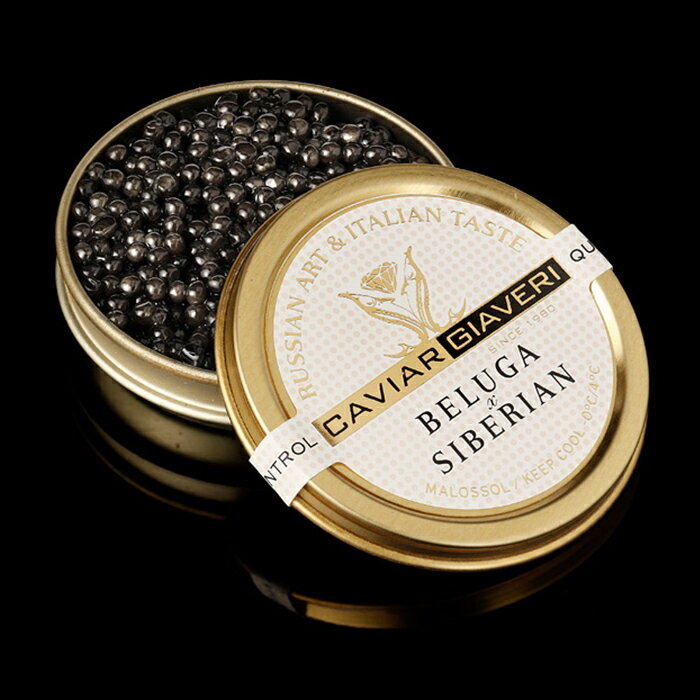 CAVIAR GIAVERI貝魯迦魚子醬白蓋 15g(預購)