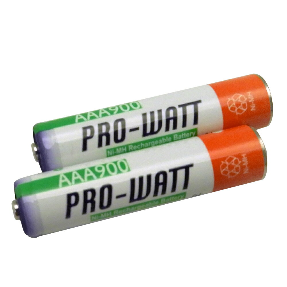 【華志PRO-WATT】900mAh鎳氫 充電電池4號(AAA)