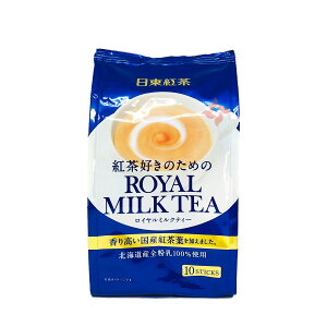 【領券滿額折100】 【日東紅茶】特濃皇家奶茶(10包入)