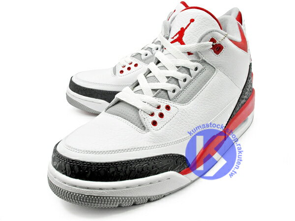 27.5cm] 2013 經典復刻NIKE AIR JORDAN 3 III RETRO FIRE RED 白紅黑