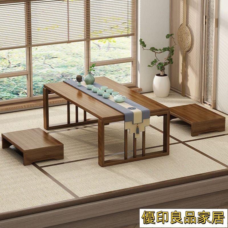 開立發票 【折疊 炕幾】榻榻米桌 炕上桌 網紅飄窗小桌子茶幾日式榻榻米茶桌窗臺實木矮桌坐地折疊炕桌家用 茶幾 茶桌 折疊YPHyylp0618