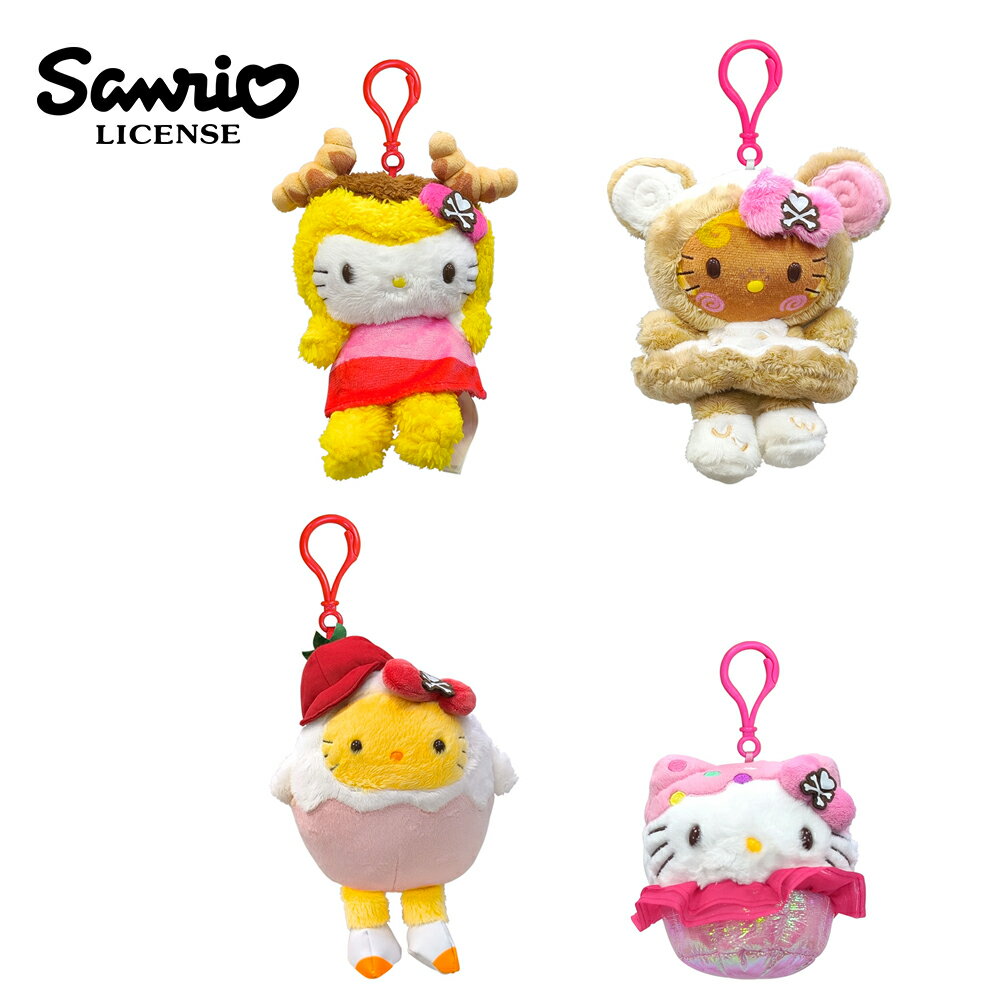 【日本正版】凱蒂貓 玩偶吊飾 吊飾 娃娃 絨毛玩偶 Hello Kitty 三麗鷗 Sanrio