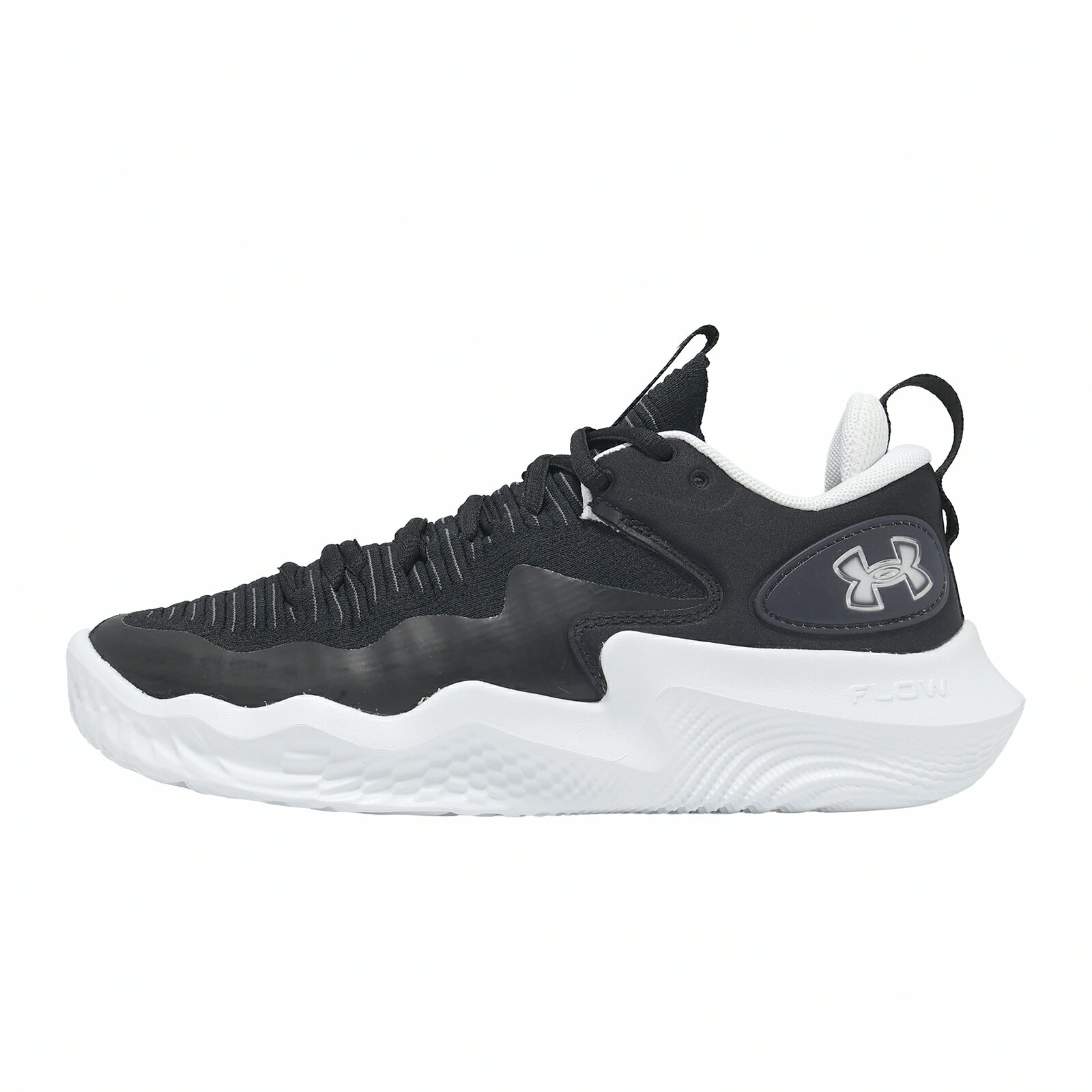 Under Armour UA 排球鞋 W Flow Ace Low 女鞋 黑 白 支撐 緩震 運動鞋 UA 3027084001