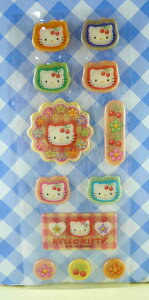 【震撼精品百貨】Hello Kitty 凱蒂貓 KITTY立體貼紙-櫻桃 震撼日式精品百貨