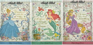 日本東京迪士尼Disney灰姑娘仙度瑞拉小美人魚愛麗兒蝴蝶結緞帶明信片生日卡片，兩款各一絕版品