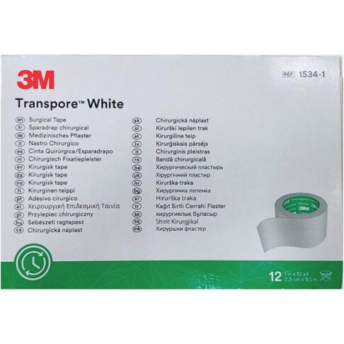 ⭐新包裝⭐3M嬰幼兒專用膠帶 1吋12入/盒 1534-1透氣膠帶 0