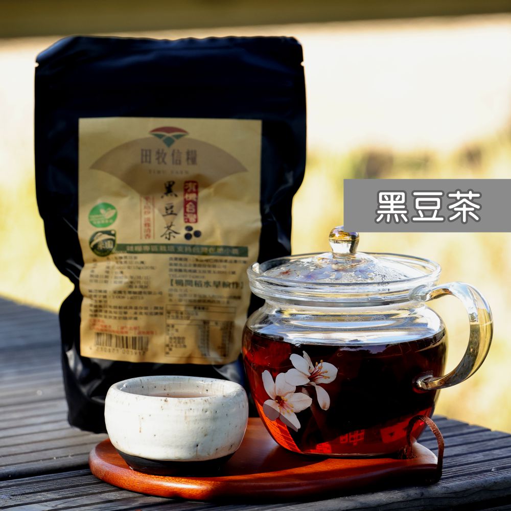 【田牧信糧】有機黑豆茶*3包
