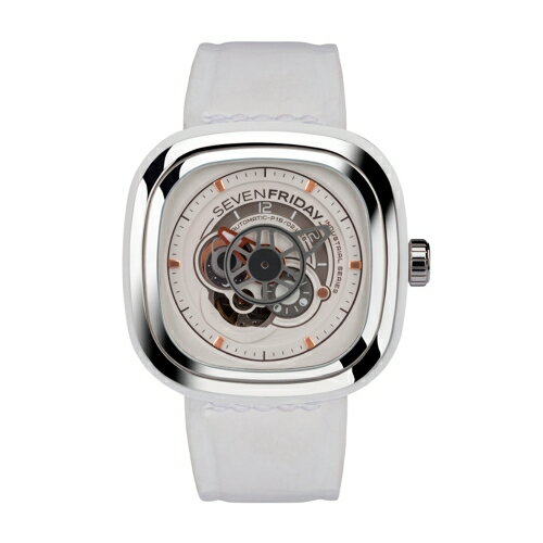 送禮首選★【SEVENFRIDAY】P1B-2 潮流新興瑞士機械腕錶  附提袋【全館滿額折價★APP下單點數4倍送】線上購買享_實體門市同步服務