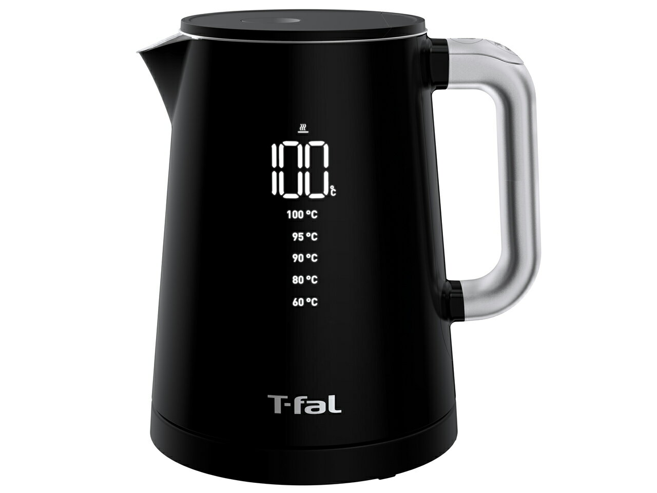 日本代購 T-FAL 法國特福 KO8548JP 溫度顯示電熱水壺 1.0L 數字顯示溫控 58秒沸騰 5段溫度設定