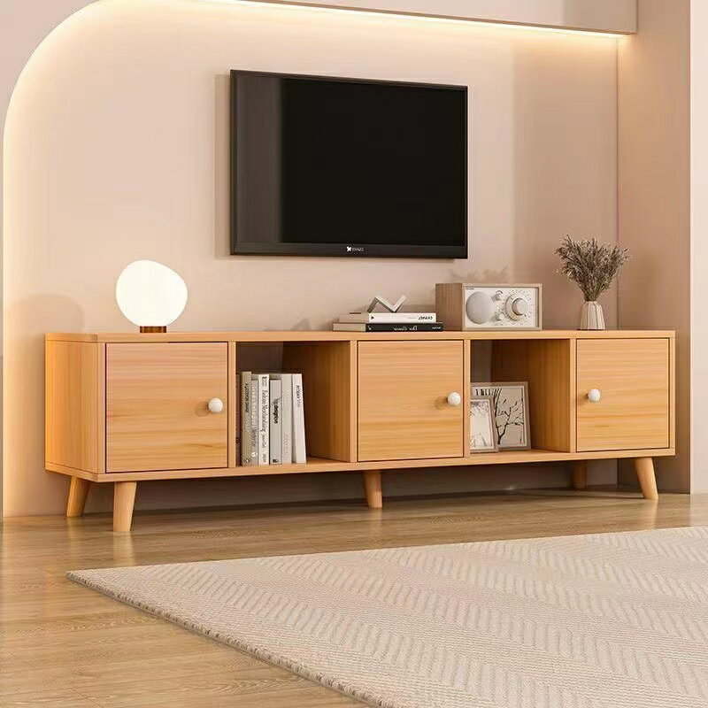 北歐電視柜現代簡約茶幾臥室客廳小戶型實用簡易電視機儲物柜子