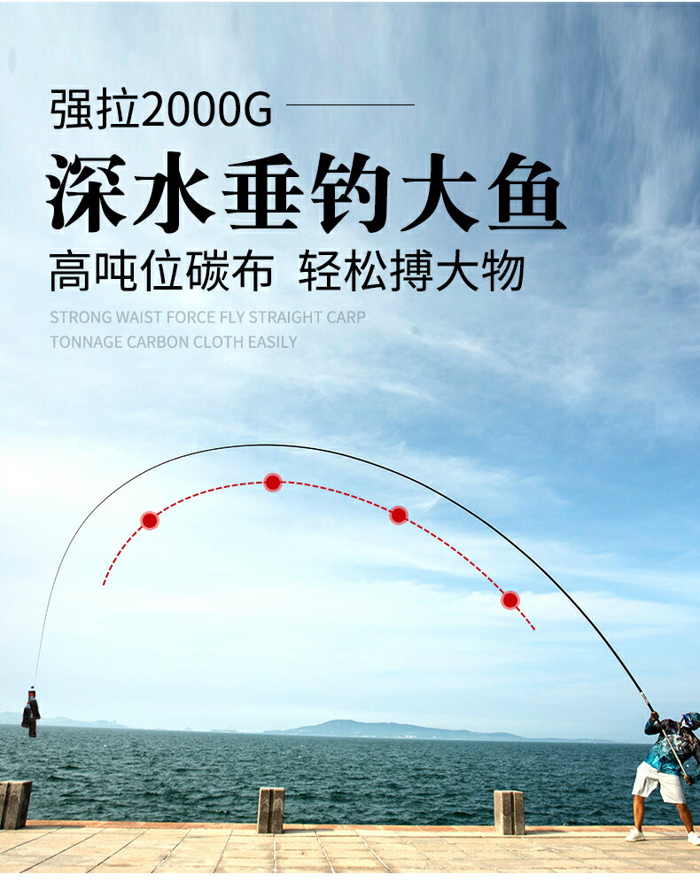 傳統釣長桿魚竿手桿超輕超硬炮桿9/10/12/13/15米釣魚竿五大品牌 小山好物嚴選