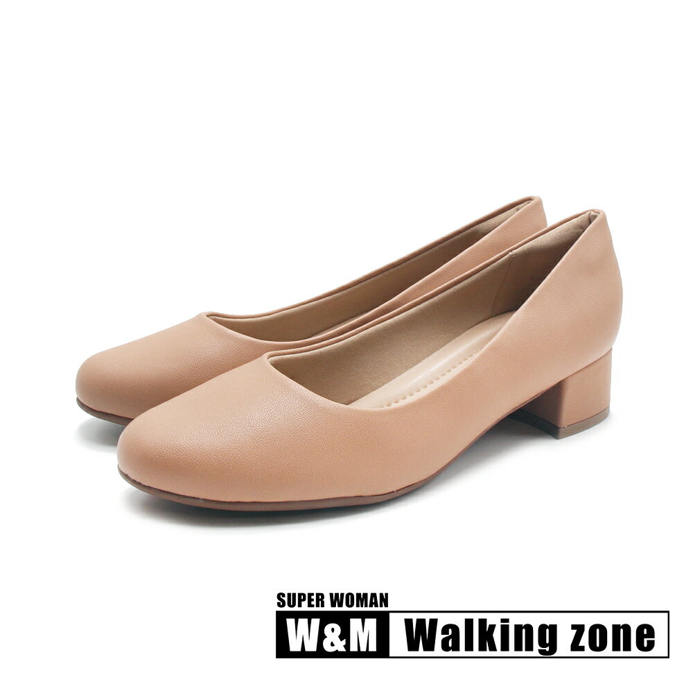 WALKING ZONE SUPER WOMAN完美低跟鞋 女鞋-卡其 0
