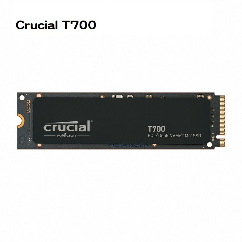 【最高現折268】Micron 美光 Crucial T700 1TB/2TB/4TB Gen5 M.2