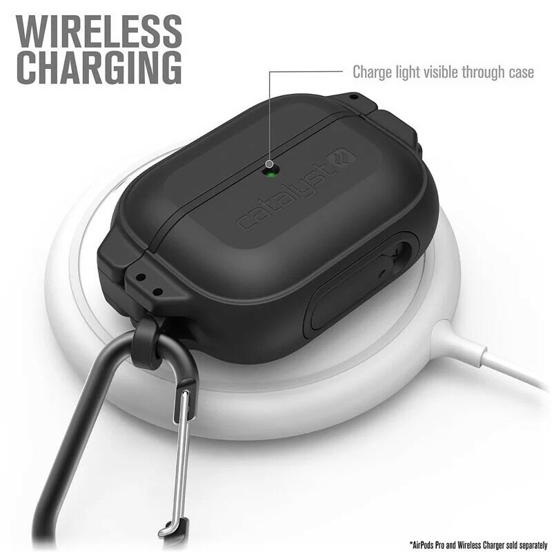 磐石蘋果】CATALYST Apple AirPods Pro 耐衝擊防水硬式保護殼(2色