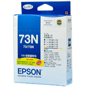 【史代新文具】愛普生EPSON T105550 73N 4色組 原廠墨水匣 超值量販包