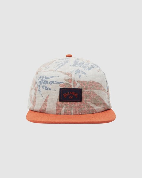 【毒】Billabong  HEMP STRAPBACK 棒球帽 印花 米橘【領券折222｜Cube卡+APP下單最高10%回饋】