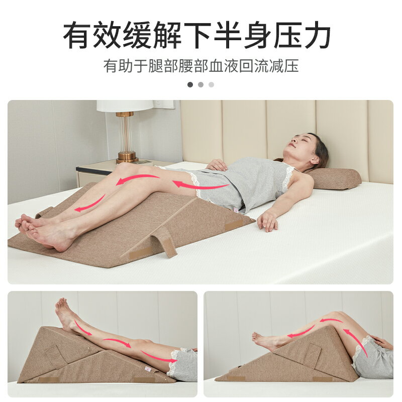 床頭靠墊大靠背床靠背墊床上三角靠枕胃食管防反流斜坡枕孕婦老人 夢露日記