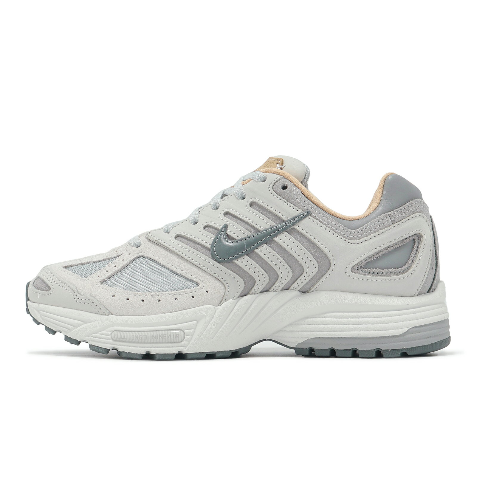 Nike 休閒鞋 Wmns Air Peg 2K5 女鞋 灰 米白 氣墊 復古 運動鞋 HV5998-001