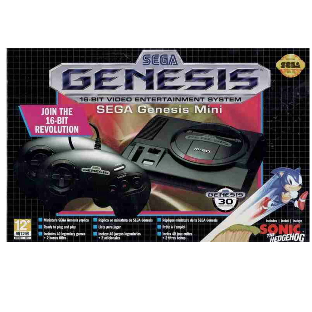 復古迷你主機 收錄40款遊戲 Sega Genesis Min