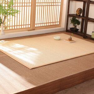日式竹編毯子席墊榻榻米地毯滿鋪地墊大面積陽臺茶桌飄窗墊毯