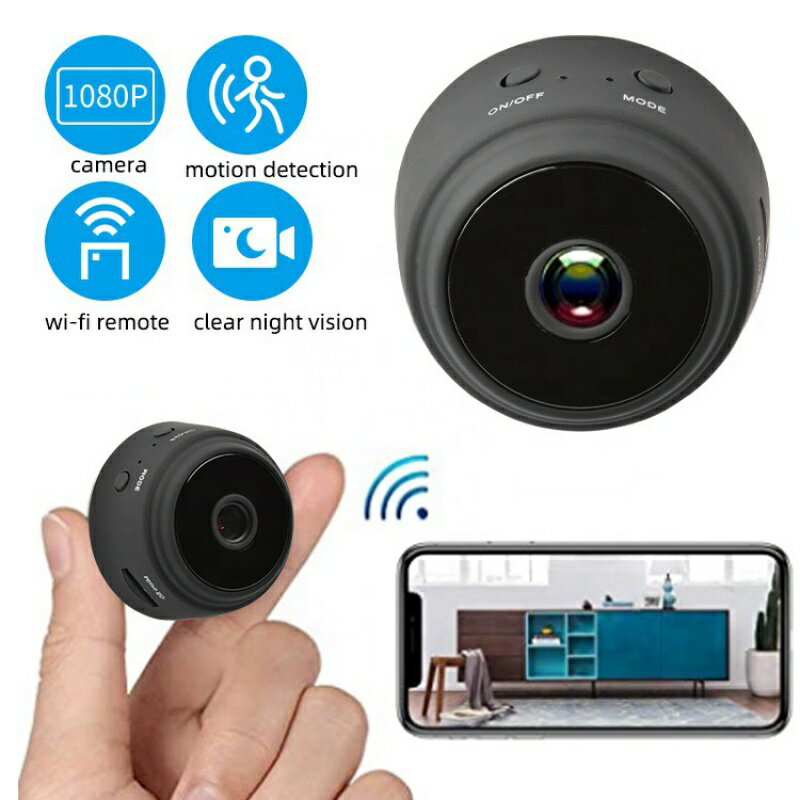 A9 監視器 1080P 無線智能WiFi 高清夜視攝像頭 家用 遠程網絡監控器
