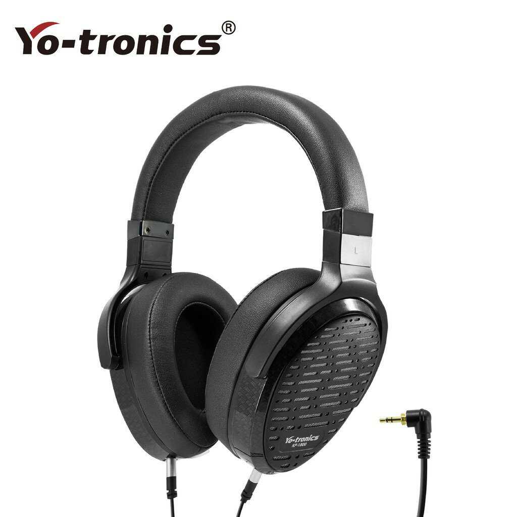 【Yo-tronics】KP-1800 Hi-Res 開放式平面振膜耳機 舒適蛋白質耳套