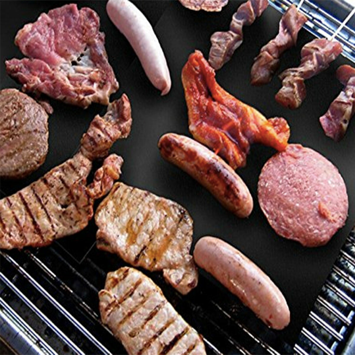 3入 63*43公分 不沾黏烤肉墊 燒烤墊 防烤焦神器 無毒BBQ 家用烤箱必備 防水防油 烤肉必備 環保燒烤墊【領券滿額再折千12/31止】 2 3入 63*43公分 不沾黏烤肉墊 燒烤墊 防烤焦神器 無毒BBQ 家用烤箱必備 防水防油 烤肉必備 環保燒烤墊【領券滿額再折千12/31止】 2