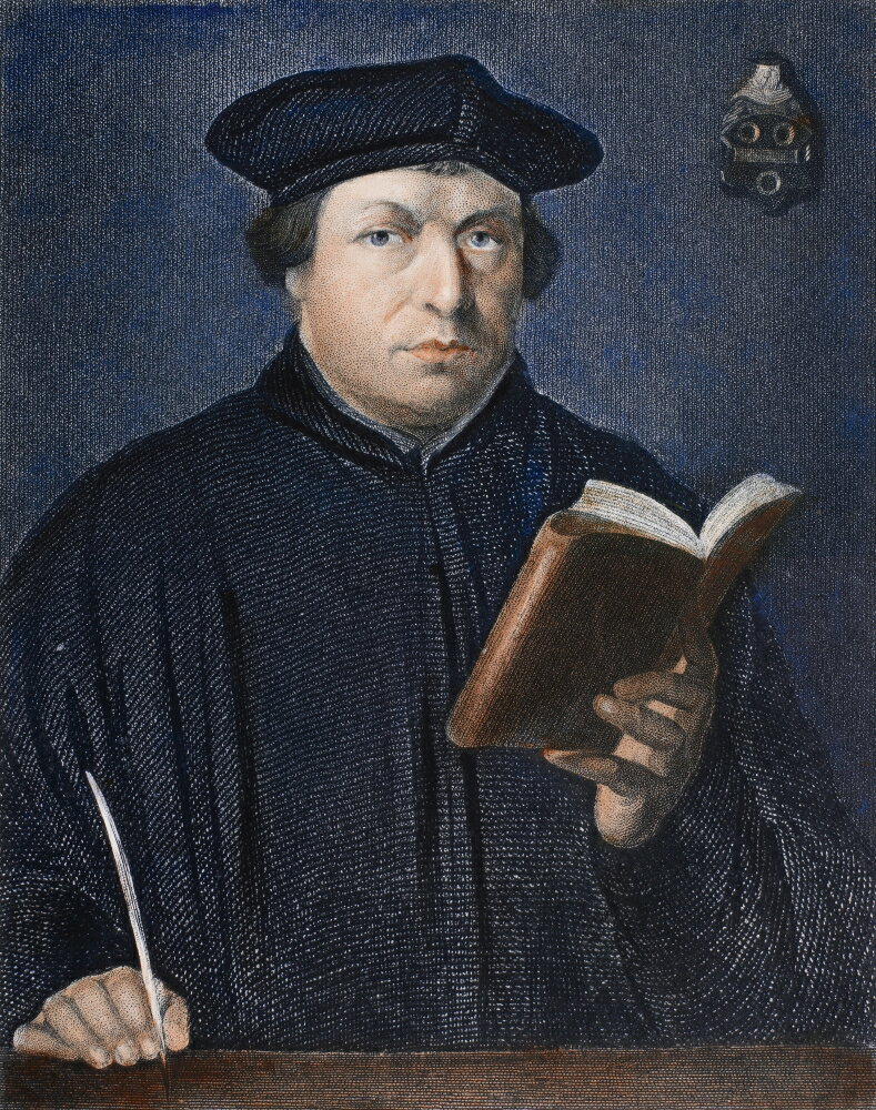 Posterazzi: Martin Luther (1483-1546) Ngerman Religious Reformer Line ...