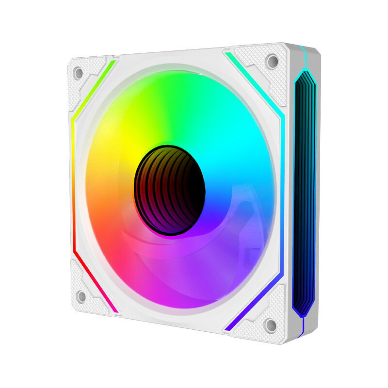 稜鏡6pro海景房機箱風扇ARGB神光同步5v三針介面電腦機箱散熱風扇【Snowbelle優選】