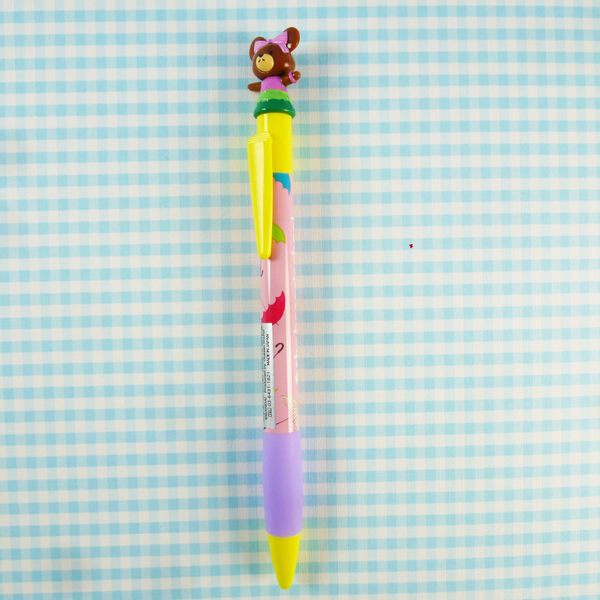 【震撼精品百貨】The bears school 上學熊 原子筆-綠粉/紫黃【共2款】 震撼日式精品百貨