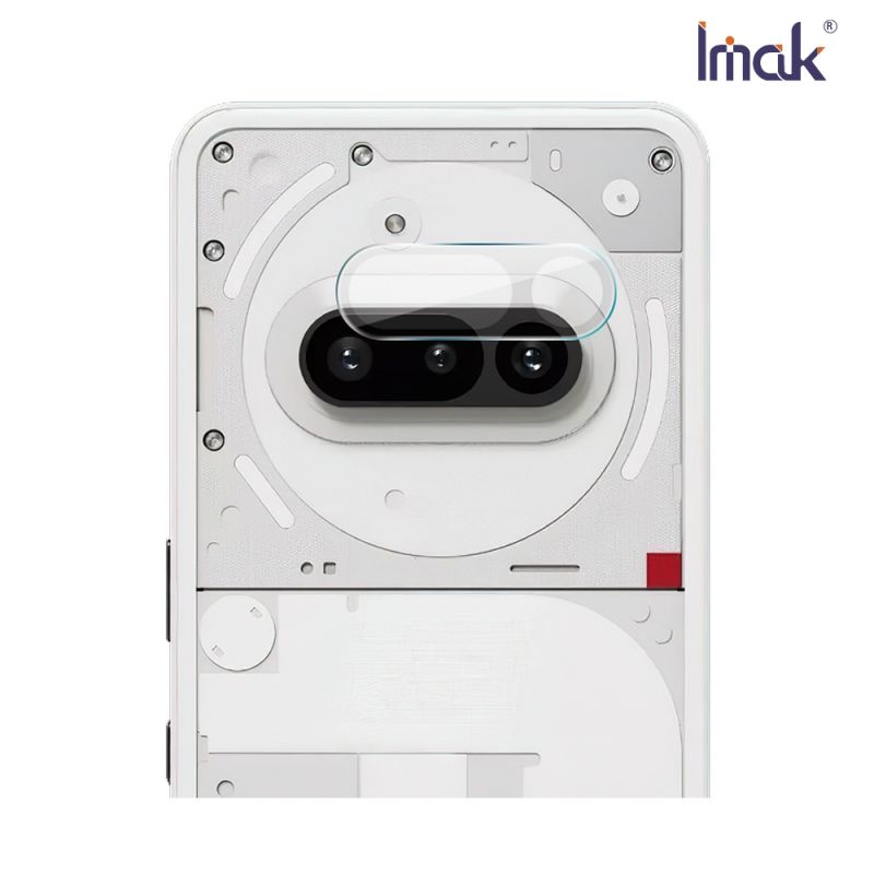 Imak 艾美克 Nothing Phone (3a) 鏡頭玻璃貼(兩片裝) 奈米吸附 鏡頭貼 鏡頭保護貼 鏡頭膜