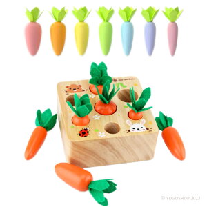 GoryeoBaby 拔蘿蔔玩具 木製 /一盒入(促499) 胡蘿蔔 紅蘿蔔 紅蘿蔔玩具 配對玩具 木製玩具 幼兒玩具 親子遊戲 -阡-YF17532
