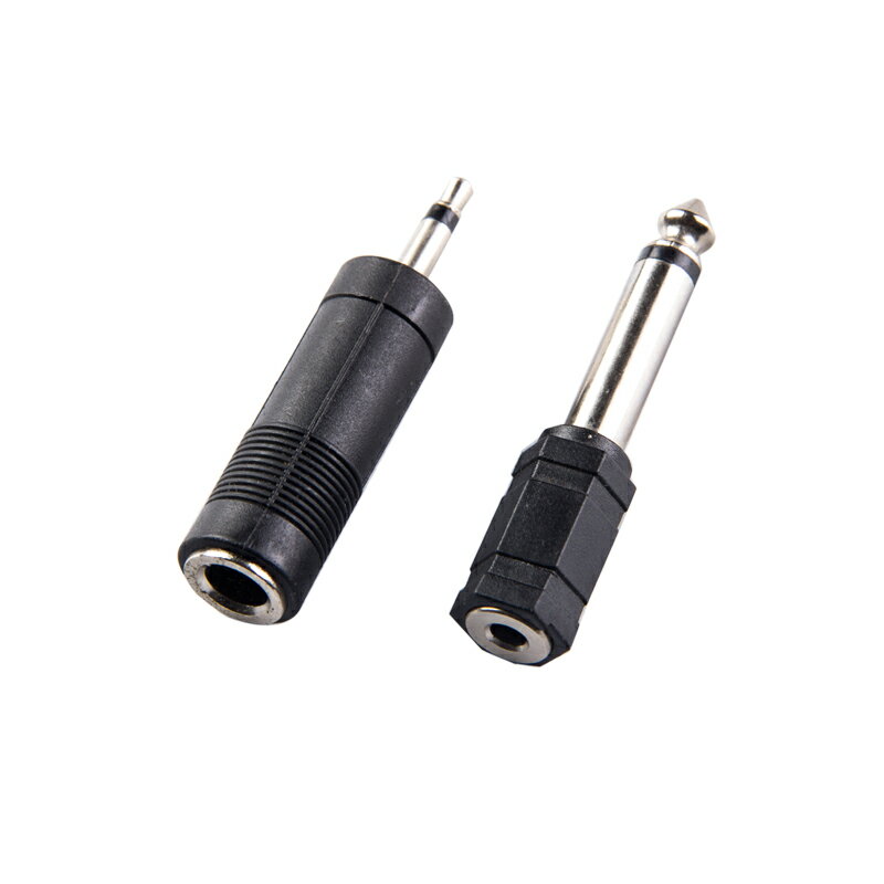 神牛通用觸發器轉換器 大頭轉小頭 閃光燈引閃器轉接頭6.35mm轉3.5mm 影室燈用接收器接頭同步線轉介面交換器