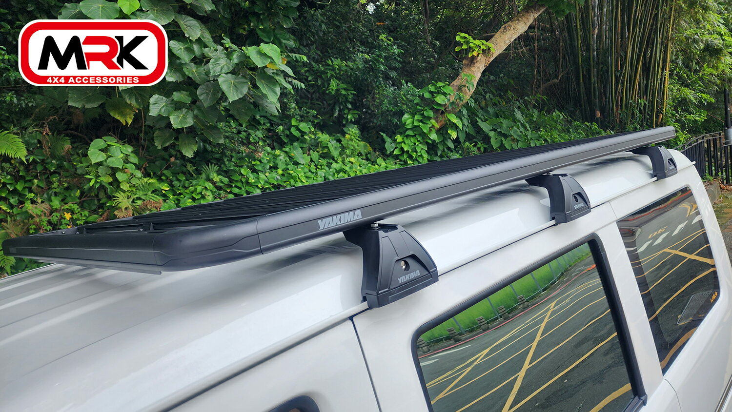 【MRK】TOYOTA TOWN ACE VAN重型車頂架平台 YAKIMA N盤5048+LockNLoad車頂平盤 9