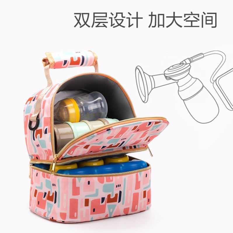 背奶裝備冷藏上班儲奶背奶包迷你奶袋母乳保溫包冷藏箱便攜式揹包