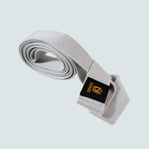 USHaS 瑜癒丨靜謐灰收納繩(160x3x0.2cm)丨台灣製 收納繩