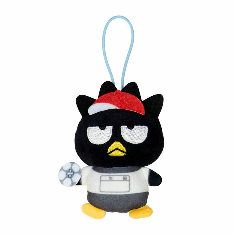 asdfkitty*三麗鷗 學校系列 酷企鵝 造型絨毛玩偶吊飾 掛飾 鑰匙圈-很大很顯眼-掛包包上或掛車上都好用-日本正版
